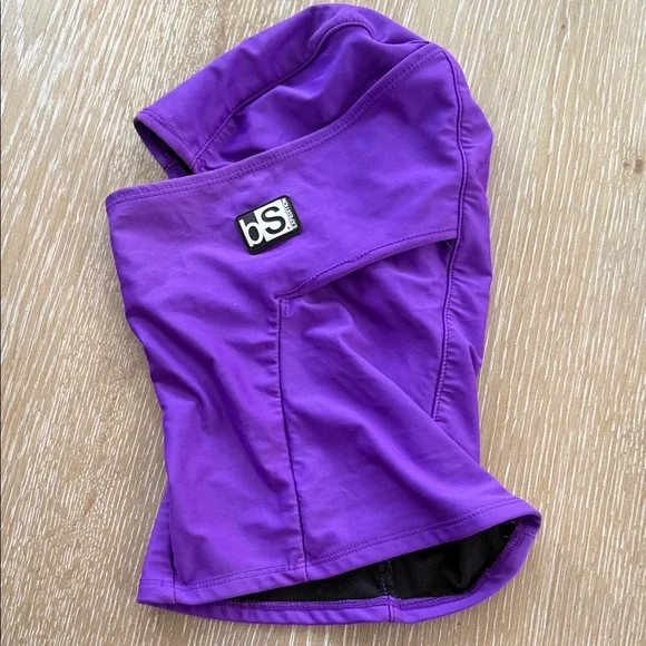 Purple Women's Expedition Hood Blackstrap Balaclava - Picture 3 of 4